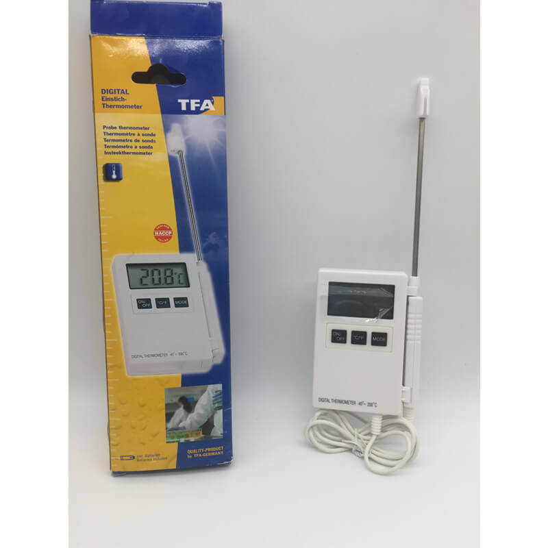 Termometro digitale con sonda per alimenti